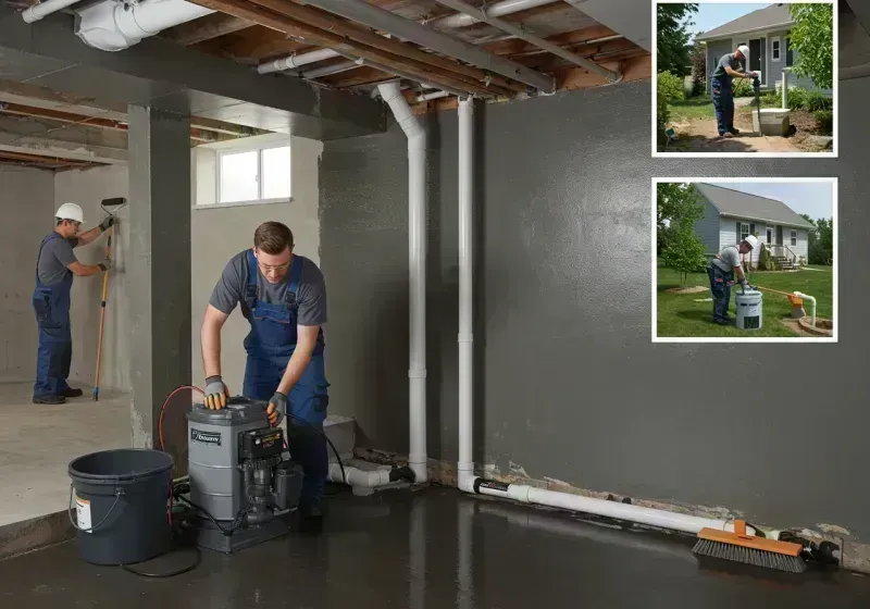 Basement Waterproofing and Flood Prevention process in Hartford, IL